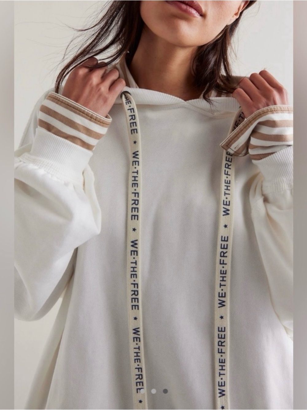NWT We The Free White Hoodie
